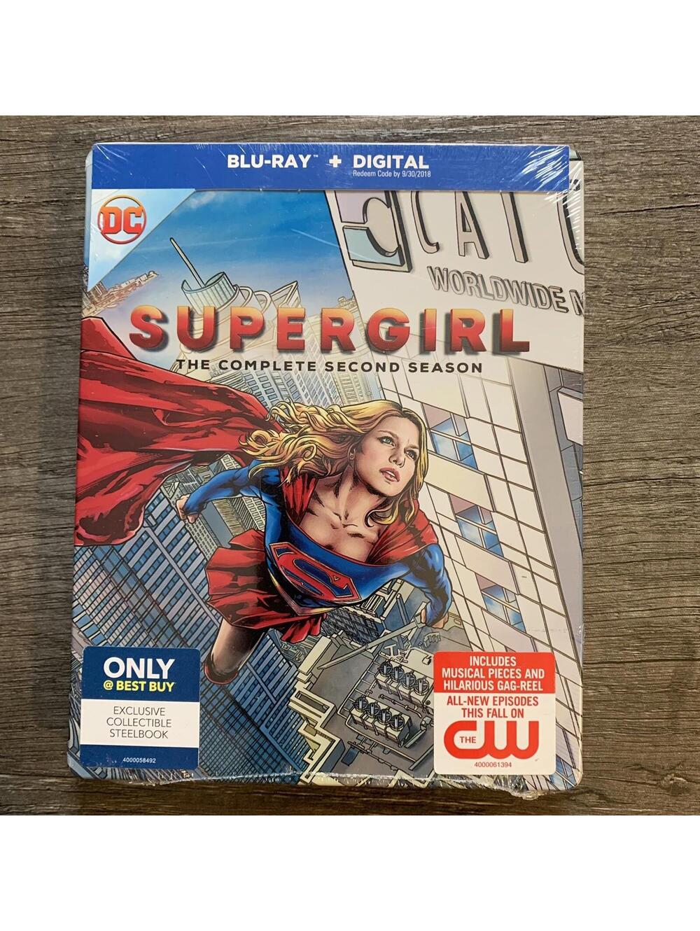 Supergirl: The Complete Second Season (Blu-ray Disc, SteelBook Only @ Best Buy)